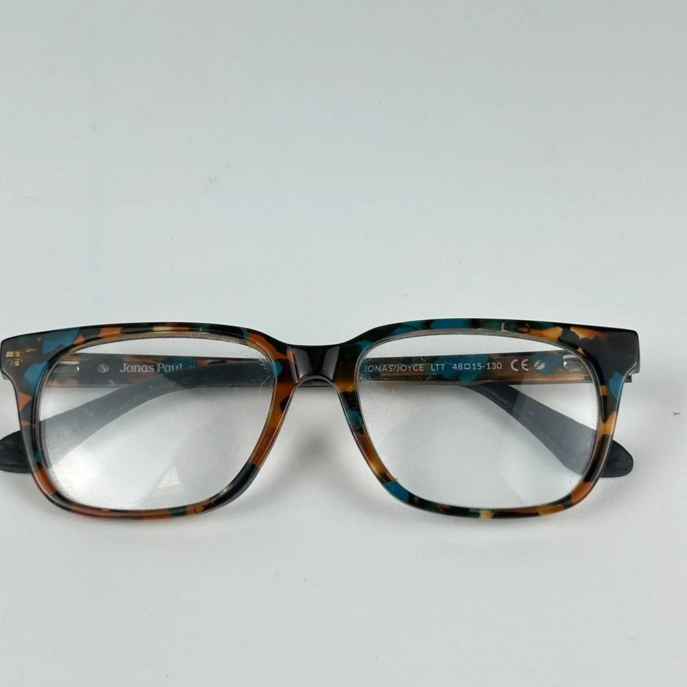 Paul Jonas Joyce LTT Women's Eyeglasses Frame Brown Plastic Full Rim 48-15-130mm